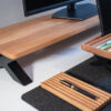 Solid Oak Desk Organiser - Image 2