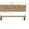 Solid Oak Desk Organiser - Image 7